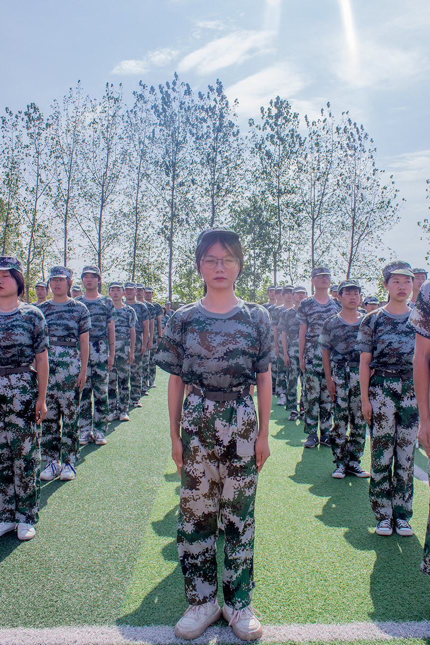 結訓千帆競 振寧秋點兵 | 振寧技工學校舉行軍訓閉幕式(圖1)