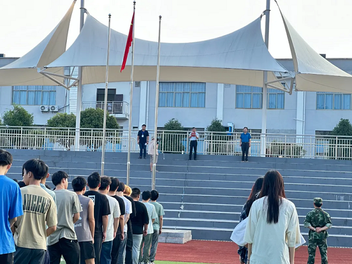 常務副校長吳金橋同志第一次升國旗儀式上的主旨講話(圖3)