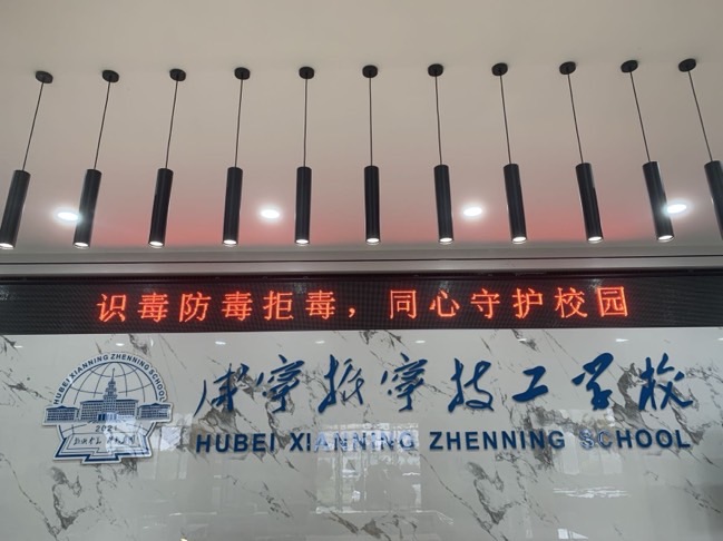 咸寧振寧技工學(xué)校：筑牢安全防線，共建無毒無詐校園(圖7)